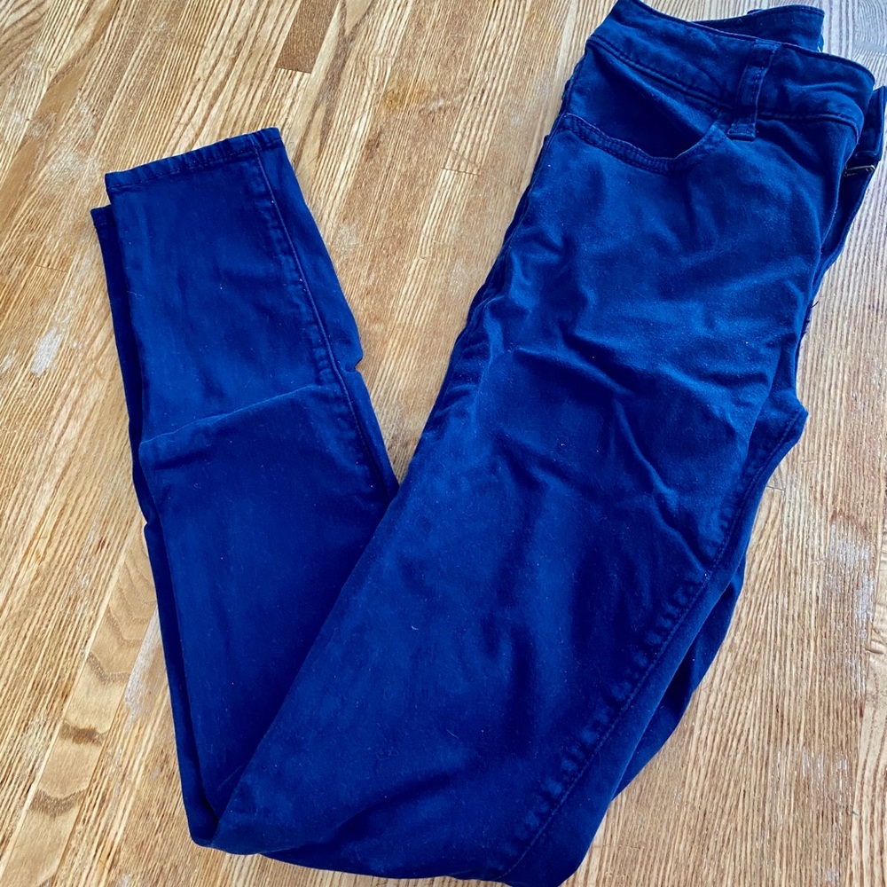 AE Blue Stretch Jeggings